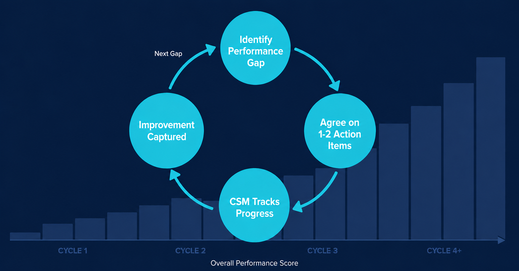 Performance improvement cycle diagram