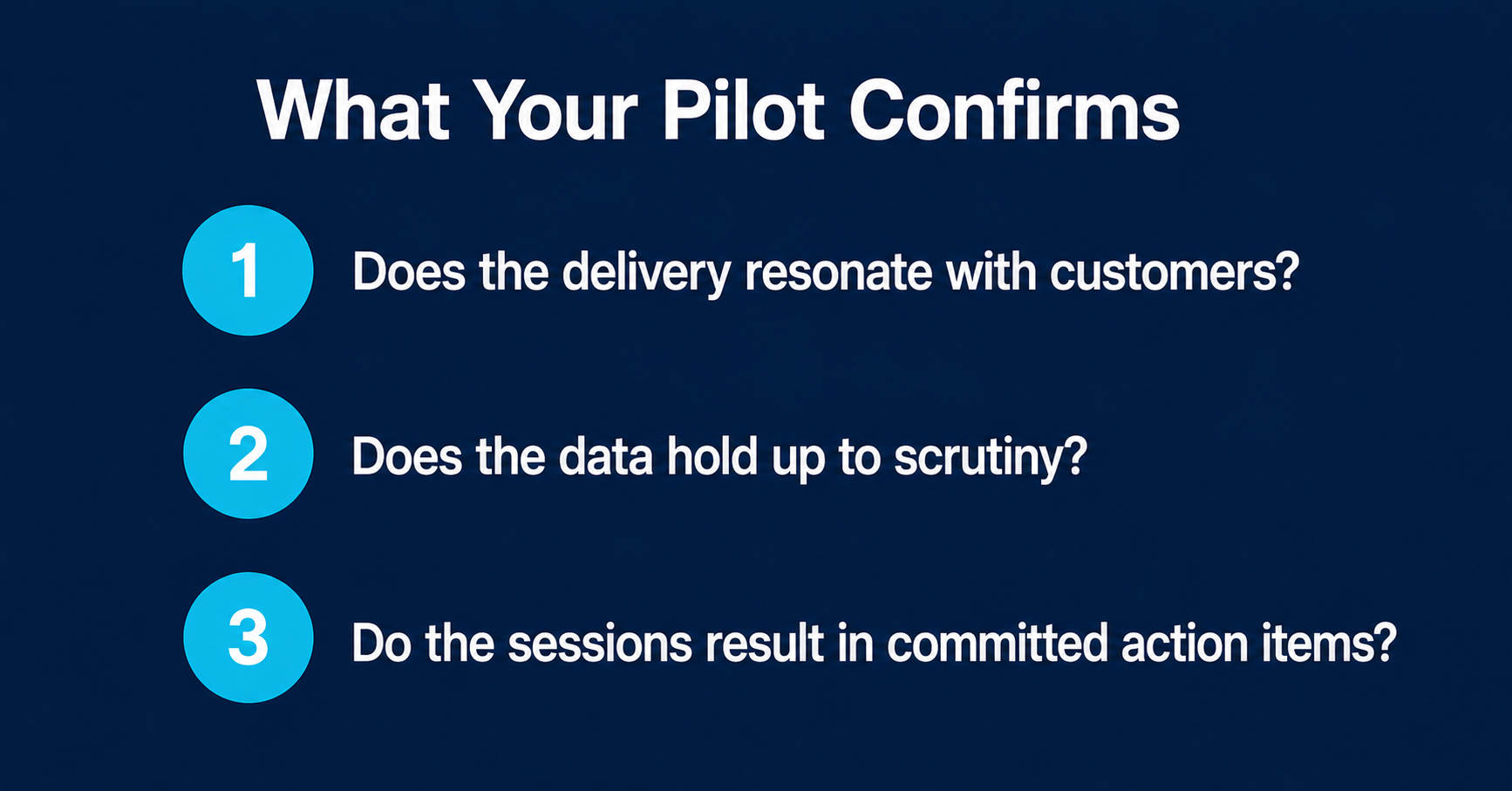 Phase 2 Pilot process diagram